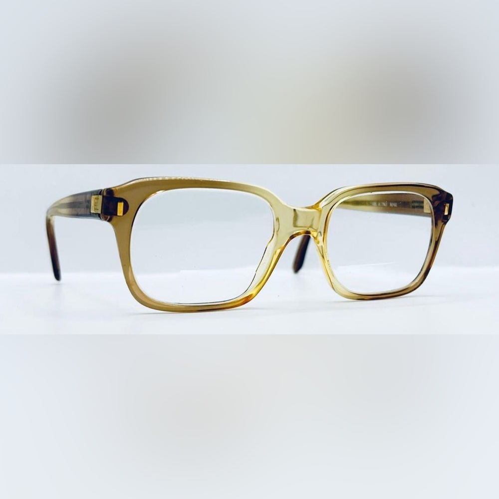 Vintage Berdel Sferoflex Beige Translucent Sunglasses Frames Only